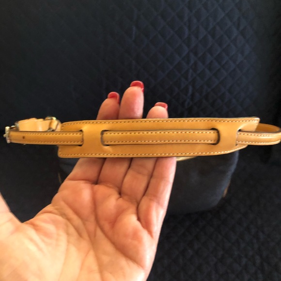 Vintage Coach Denim Purse with Leather Trim - Picture 3 of 10